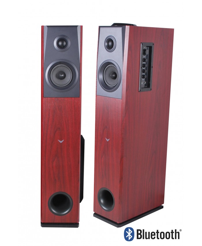 Visonik 2:0 Bluetooth Tower Speaker (An USA Brand)